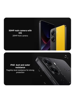 هاتف POCO X7 Pro ثنائي الشريحة أسود 12 جيجابايت رام 512 جيجابايت 5G - النسخة العالمية - view 4