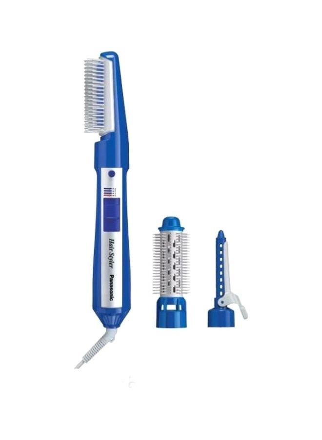 Panasonic 5 attachments 650W Hair Styler, 2 Speed Settings, Soft Pouch Blue/White - Image 3