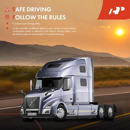 A-Premium Turn Signal Switch Multi-Function Switch Compatible with Volvo VNL VN 2005 2006 2007 2008 2009 2010 2011 2012 Truck 20399170 20479584 - Image 5