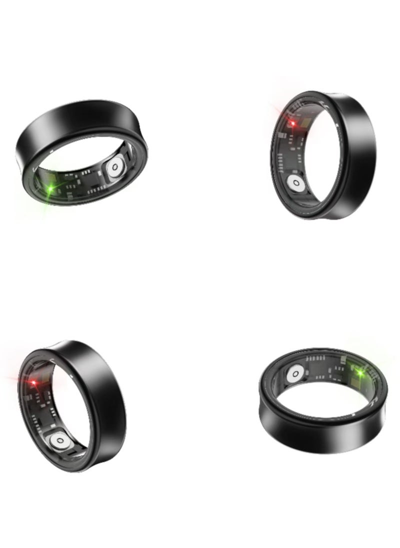 General Smart Health Ring for Heart Rate BlodOxygen Sleep Monitoring all Weather Motion Calculation 24-hour Health Monitoring Protect Your Health Black No.21  - Image 2
