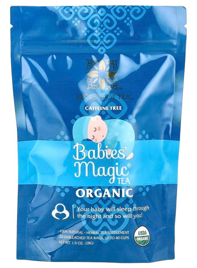 Babies' Magic® Tea Caffeine Free 20 Unbleached Tea Bags 1 oz (28 g)