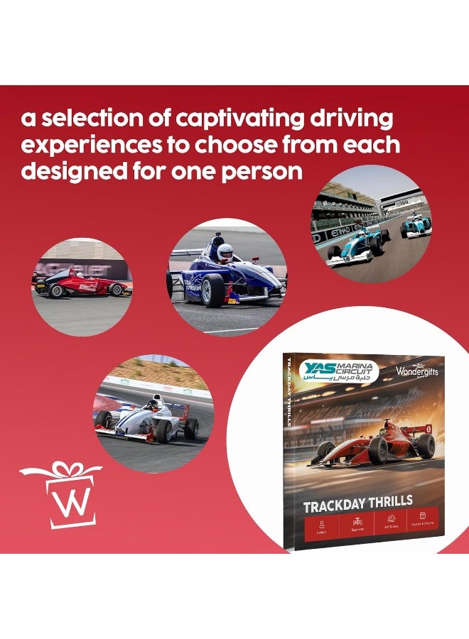 Trackday Thrills Gift Box | Drive Supercars & Formula Cars | Ultimate Motorsport Experience Gift for Him | Birthday, Father’s Day Gift Idea