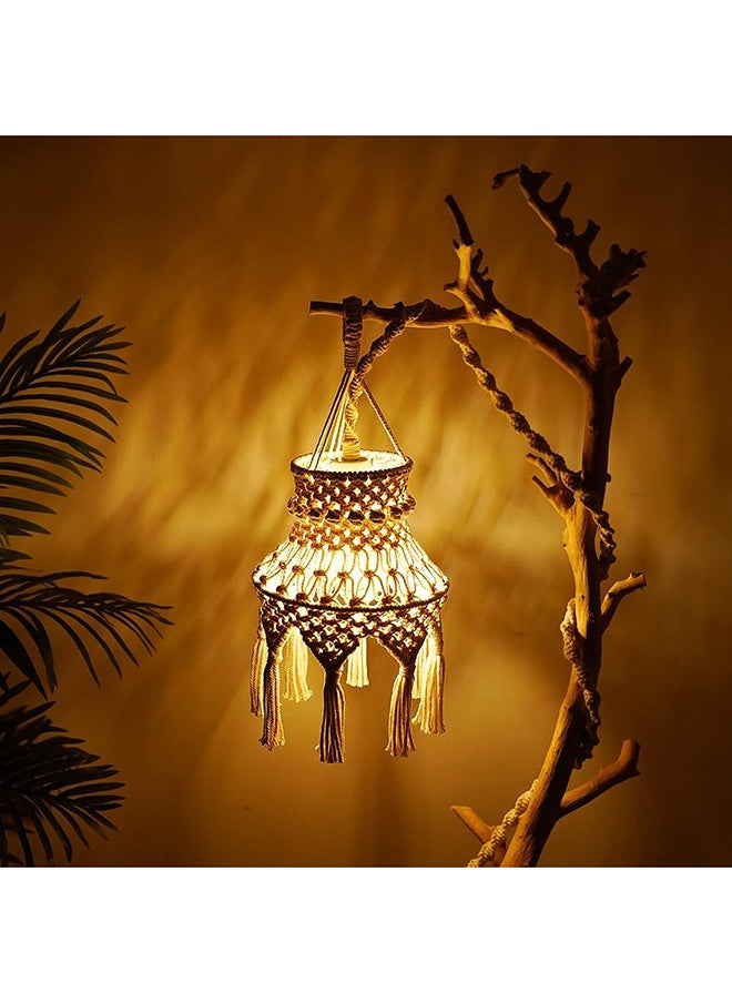 Antikiano - Handmade Wall Tapestry Lampshade Macrame Boho Decor - Image 1