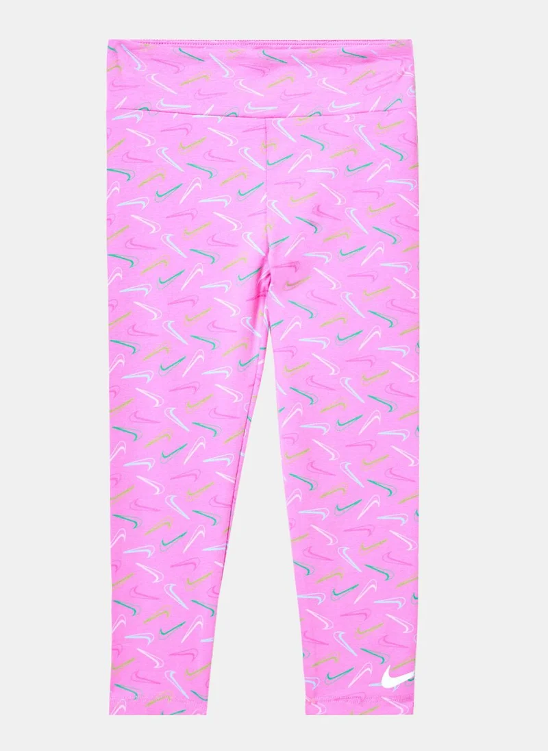 نايكي Kids' Swoosh Logo Leggings (Baby and Toddler)