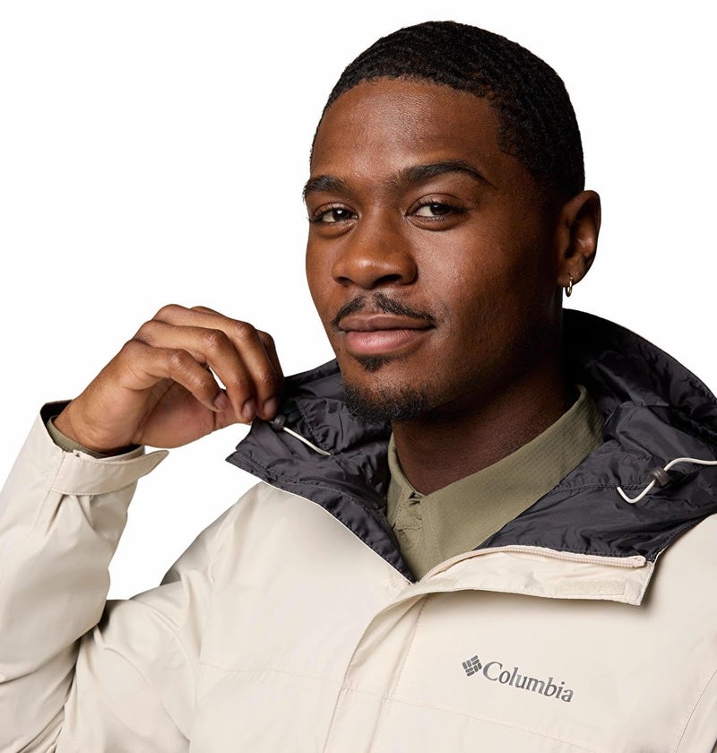 Columbia Men's Watertight II Waterproof Rain Jacket, Dark Stone, X-Large - Image 2