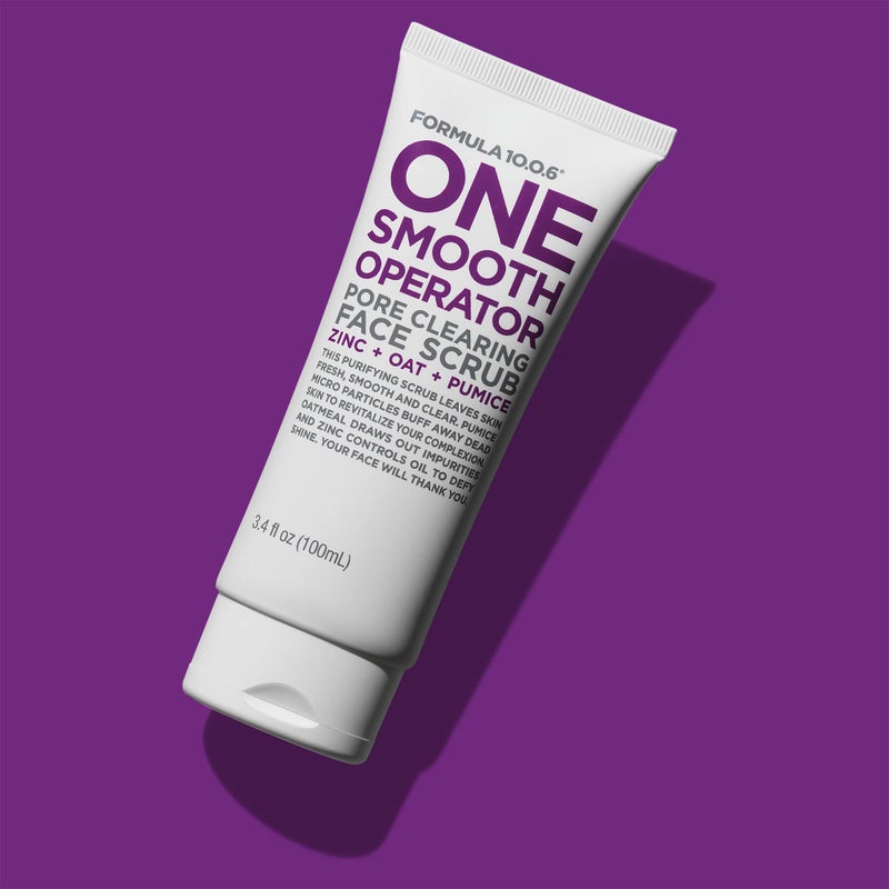 Formula 10.0.6 One Smooth Operator (3.4 Fl. Oz.) Pore Clearing Face Scrub that Leaves Skin Fresh, Smooth & Clear -Vegan, Paraben-Free & Cruelty-Free - Image 2