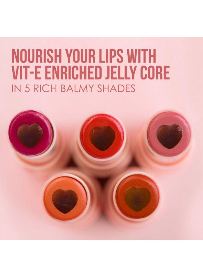 بلو هيفن مرطب الشفاه بلو هيفن جيلي آند باتر المدعم بزيت الجوجوبا وزبدة الشيا وفيتامين إي، ينعم الشفاه الجافة والمتشققة، يزيل التصبغ، ينعم وينعم الشفاه بلون البرقوق، بني كراميل، 3 جرام - Image 3