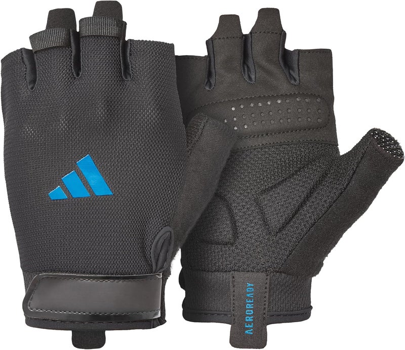 Adidas Essential Training Gloves Breathable Non-Slip Grip Gloves for Gym & Fitness Workouts - Image 1