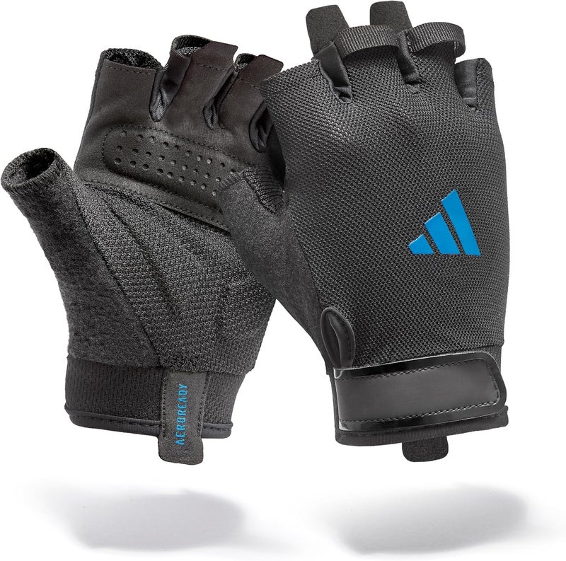 Adidas Essential Training Gloves Breathable Non-Slip Grip Gloves for Gym & Fitness Workouts - Image 2
