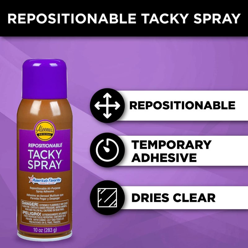 Aleene's Repositionable Tacky Spray, 10-Ounce - Image 2