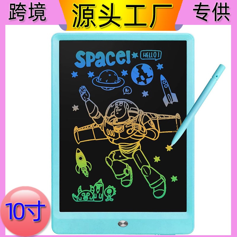 Fourteen-Year-Old Factory Square 10Inch Handwriting Tablet Lcd Drawing Board Lcd Handwriting Board 10Inch Bestseller - Image 2