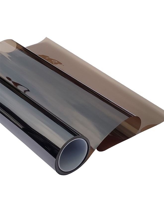 ZCM-HAPPY Window Film Sticker, One Way Privacy Mirror Reflective Film, Thermal Control Window Film, Home Sun Protection and UV Protection Reflective Window Film, Thermal Insulation Film  - Image 1
