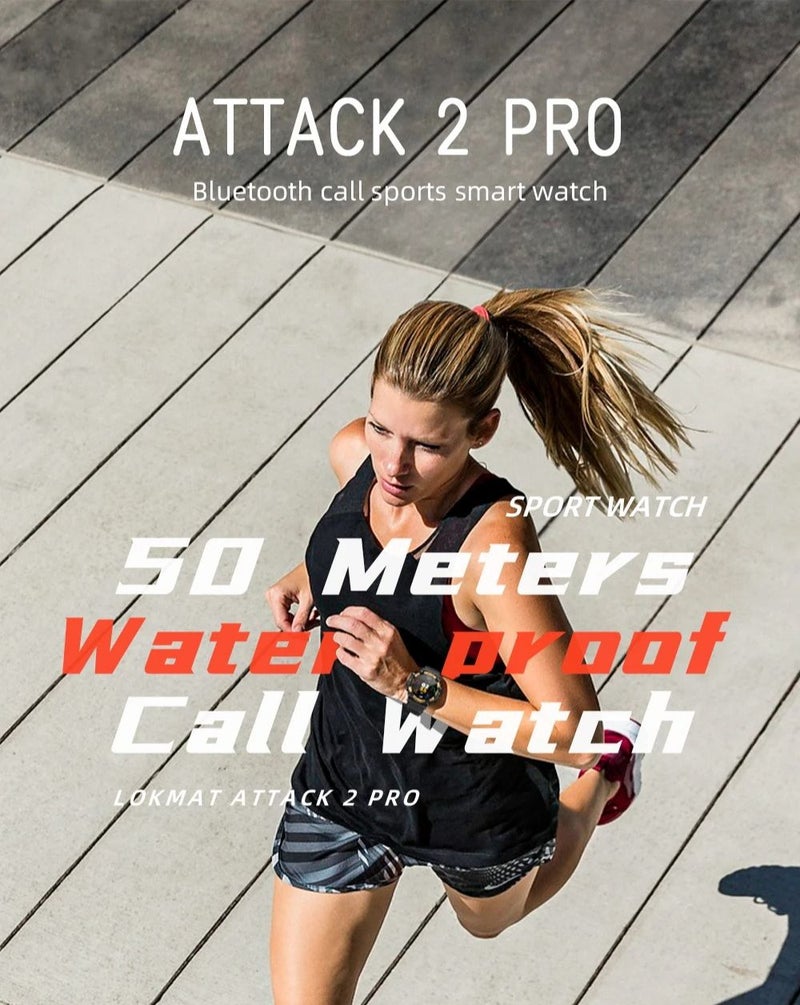لقمات ساعة ذكية LOKMAT ATTACK 2 PRO - Image 3