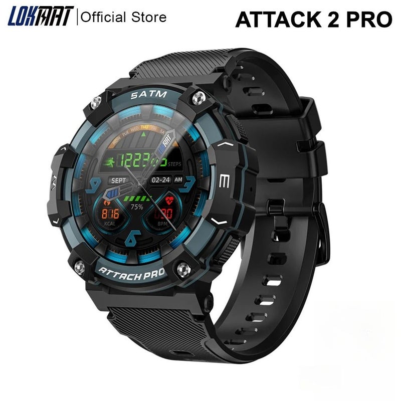 لقمات ساعة ذكية LOKMAT ATTACK 2 PRO - Image 2