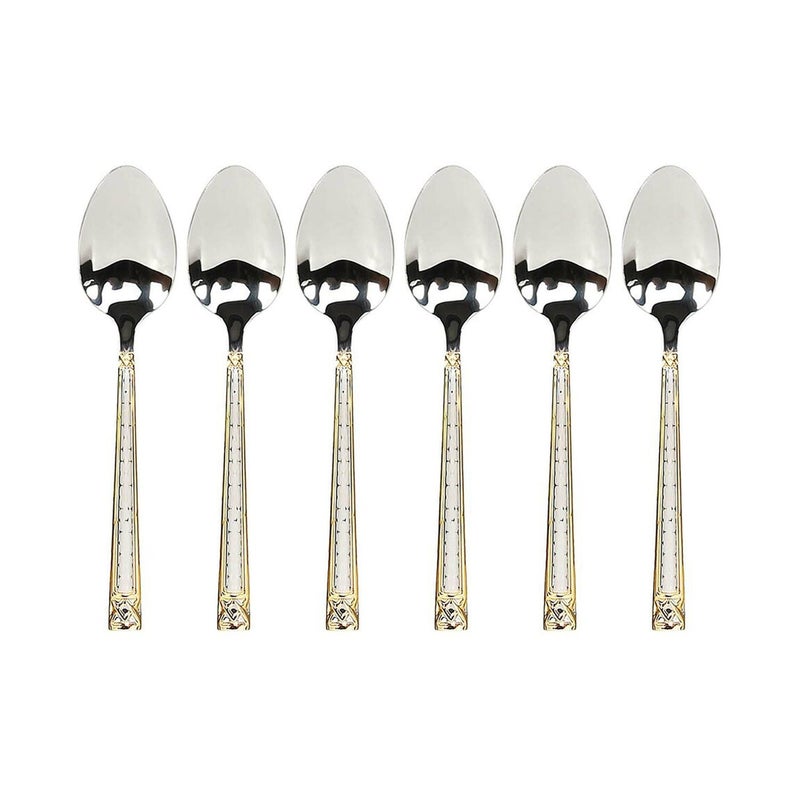Chefline Zenith Gold Mocca Spoon, 6 Pcs, A1S