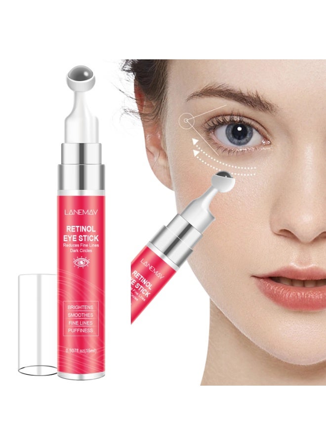 LANEMAY Retinol Eye Cream - Reduces Fine Lines, Dark Circles, Eye Bags & Puffiness, Enhances Skin Brightening and Moisturizer - Suitable For All Skin Types - Image 1