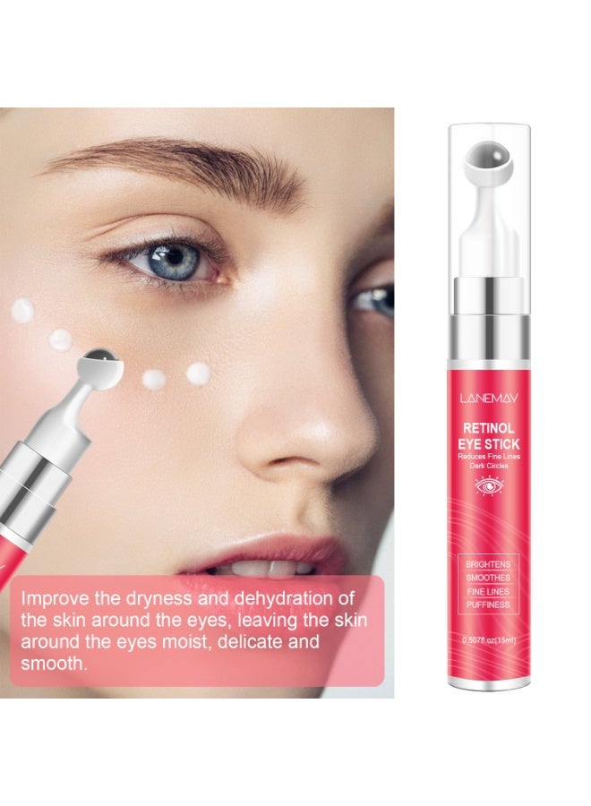 LANEMAY Retinol Eye Cream - Reduces Fine Lines, Dark Circles, Eye Bags & Puffiness, Enhances Skin Brightening and Moisturizer - Suitable For All Skin Types - Image 2