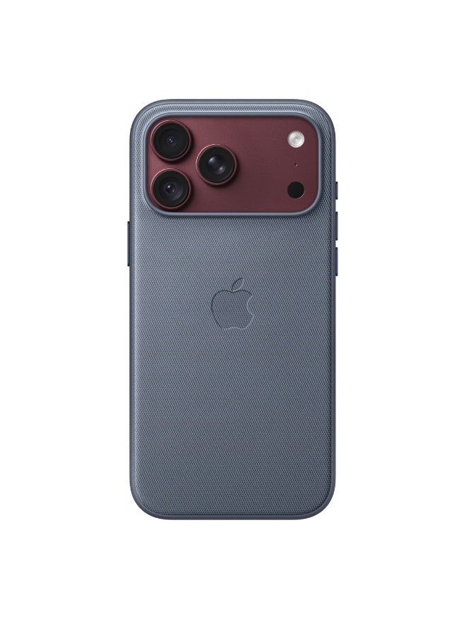 ابل  iPhone 18 Pro Max TechWoven Case with MagSafe – Chambray Blue - Image 2