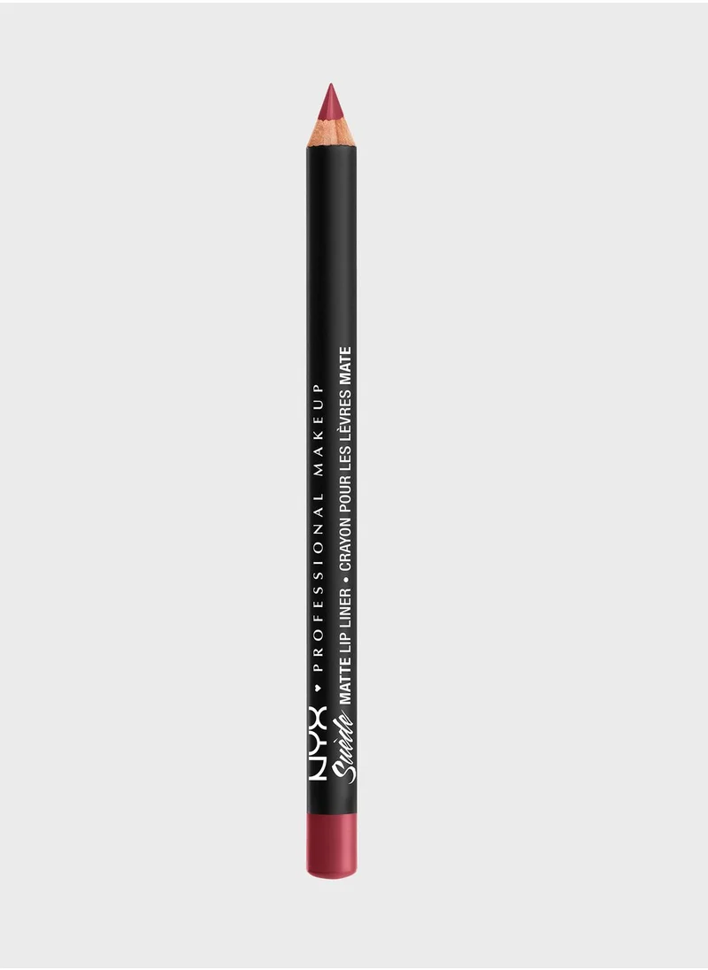 NYX PROFESSIONAL MAKEUP Suede Matte Lip Liner - Cherry Skies