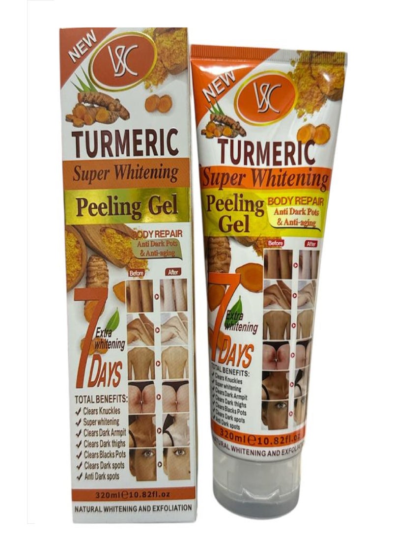 VSC SUPER WHITENING TURMERIC PEELING GEL 320 ML