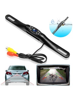 GUDOO HD Backup Camera, License Plate Backup Camera, Waterproof 170° View Rear View Reverse Camera, Night Vision Back up Camera Systems for Cars, Trucks, Pickup, SUVs, Trailer  - Image 1