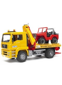 Bruder Man Car Tow Truck & Jeep 