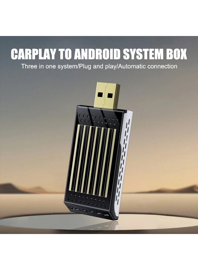  فيكتوال مهايئ صندوق AI لاسلكي CarPlay مع Android Auto يدعم نتفليكس ويوتيوب ومحول واي فاي - Image 2