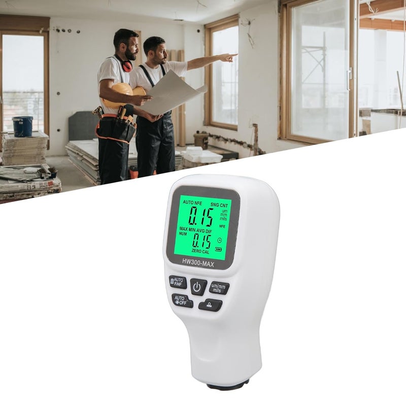 Type 2 Digital Coating Thickness Gauge 0 2000um 3 Unit Conversion Metal Paint Inspection - Image 4