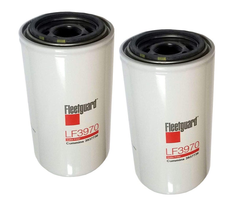 Fleetguard Oil Filter LF3970 Cummins ISB Engine Pack of 2