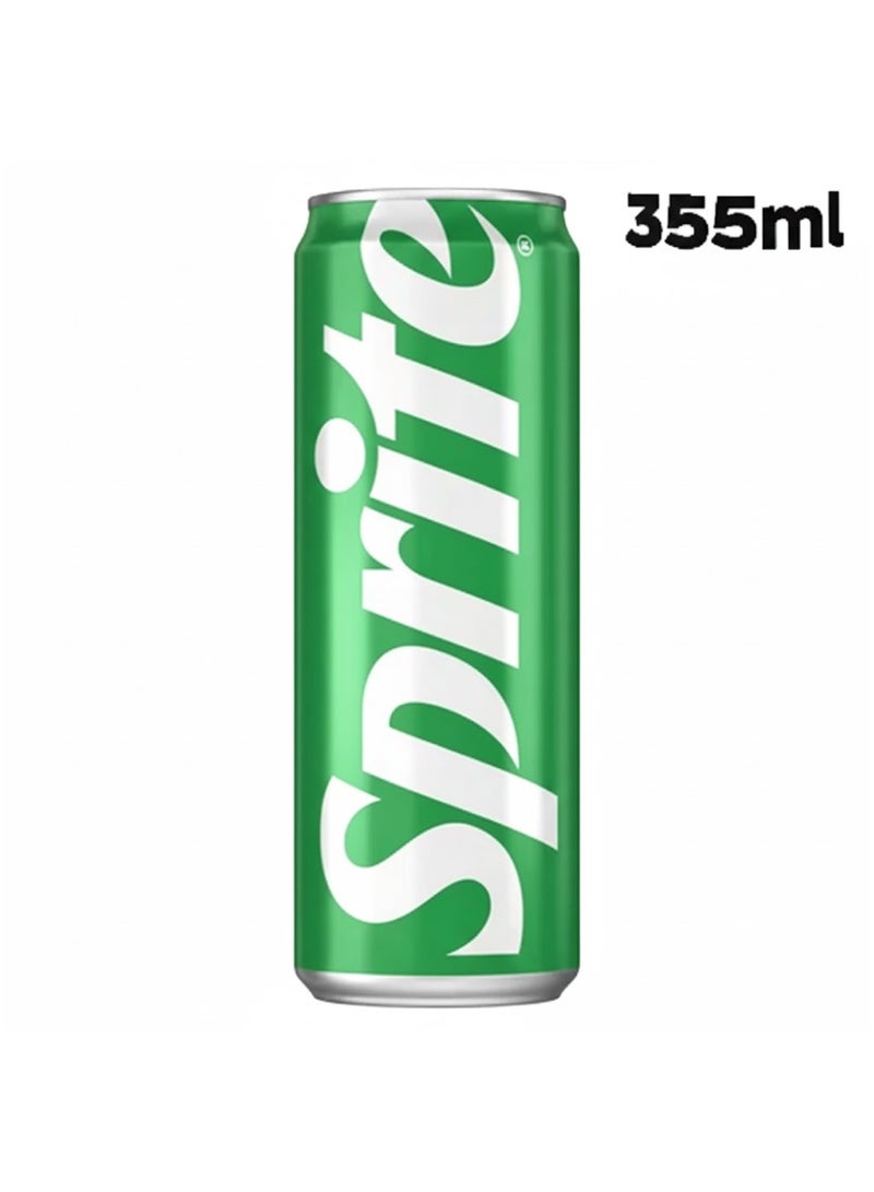 Sprite Carbonated Soft Drink Can 6 x 355ml - Image 2
