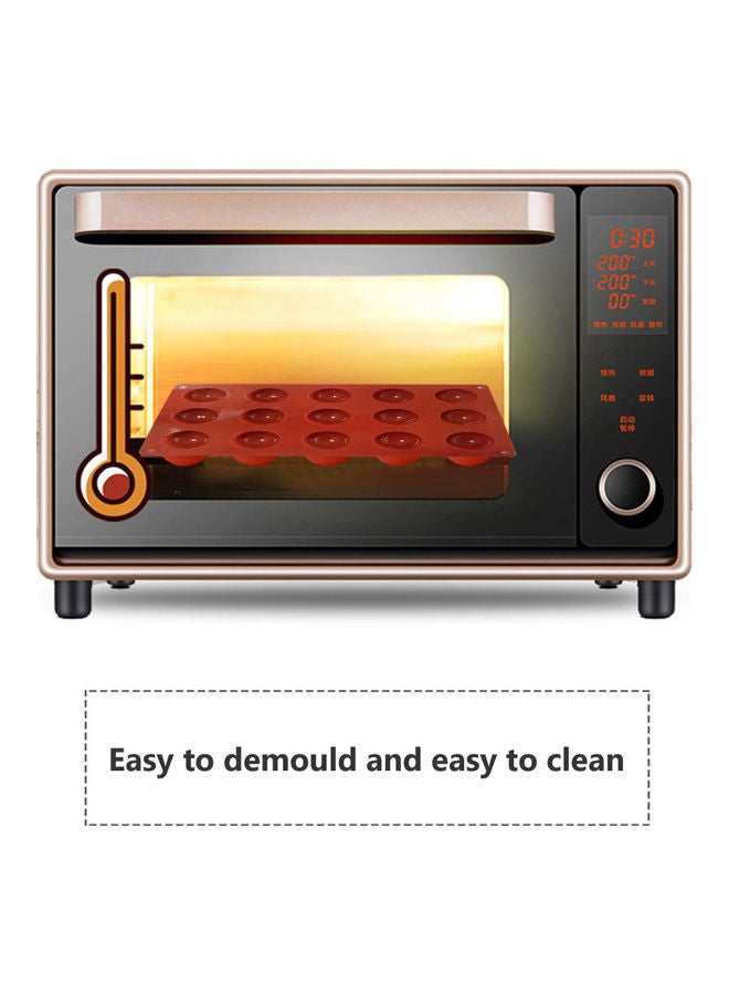 نيبمينينت طقم قوالب نصف كروية مكون من 3 قطع بني 29.50 x 5 17.50سم - Image 5