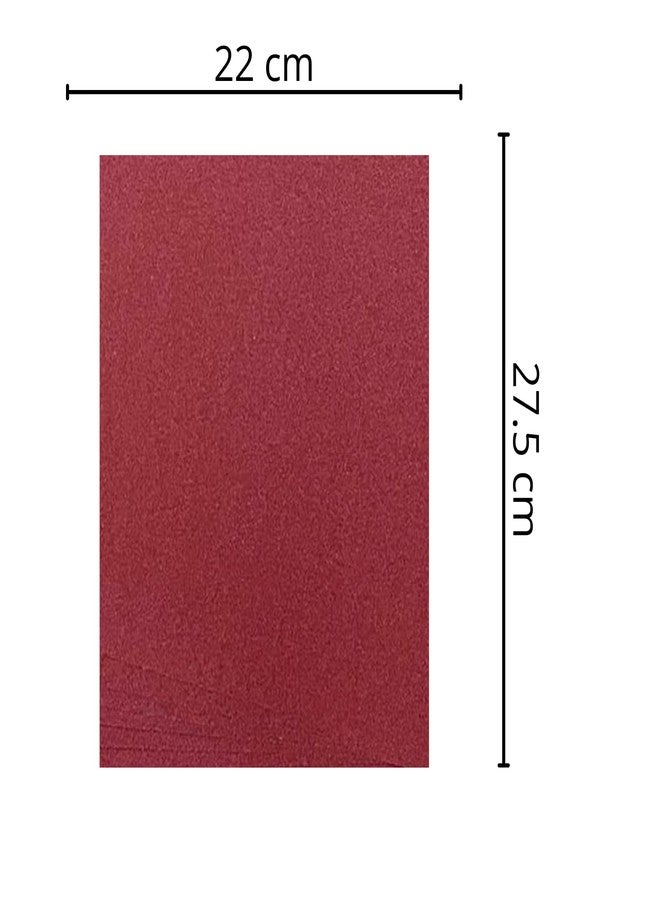 Color Zebra CZ SandPaper Red Grit-80 | Pack of 10 Sheets | Dry Abrasive Paper for Wood, Wall, and Metal - Image 4