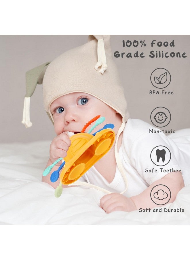 Socub Baby Toys- Silicone Suction Cup Toys for High Chair, Pull String Learning Toys for 6-12 12-18 Months, Montessori Toys for 1 Year Old, Toddler Sensory Toys｜Baby Bath Toys for 1 2 Years Old - Image 2