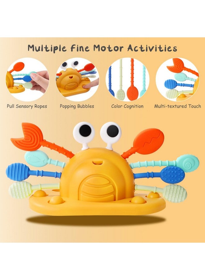 Socub Baby Toys- Silicone Suction Cup Toys for High Chair, Pull String Learning Toys for 6-12 12-18 Months, Montessori Toys for 1 Year Old, Toddler Sensory Toys｜Baby Bath Toys for 1 2 Years Old - Image 3