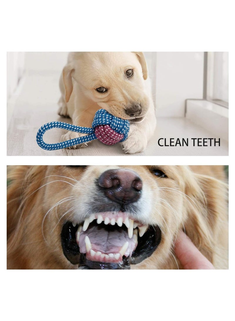 FengSVMA 7 Pack Small Dog Toys, Puppy Teething Toys, Durable Ropes Chew Toys, Cute Calf Squeaky Dog Toys, Non-Toxic and Safe - Image 2
