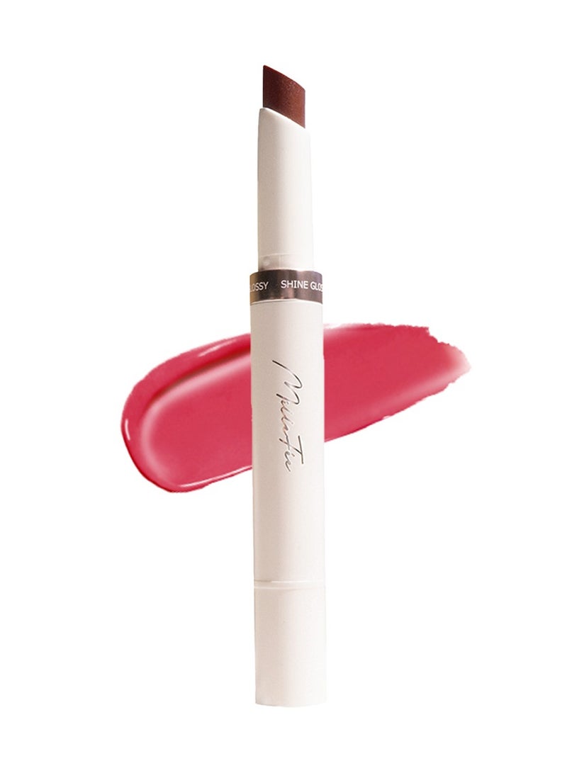 MilleFee MilleFée Glow Lips Luster Lipstick for Anti-Falling & Highly Moisturizing Sparkling Finish-04 Dusty Rose - Image 1