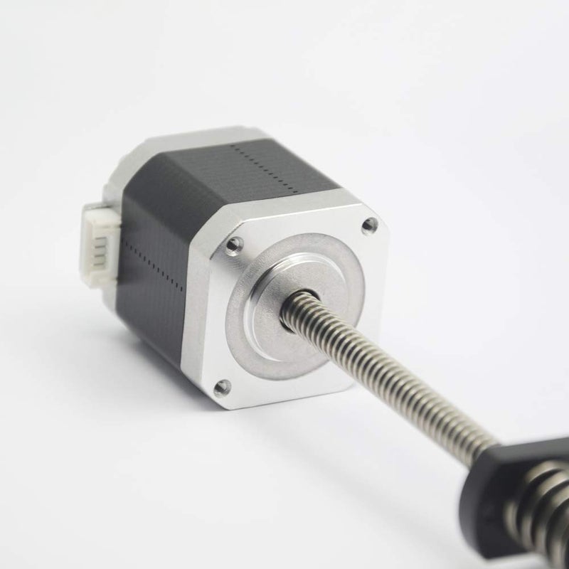 Iverntech NEMA 17 Stepper Motor with Integrated Tr8x2 2mm Lead 310mm T8 Lead Screw for 3D Printers Z Axis or CNC Machine - Image 5