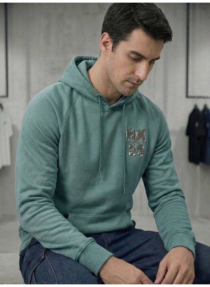 Hikes Premium Graphic Hoodie Front and Back Print Regular Fit - Image 2