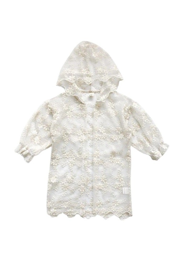 Girls' Fashion Sunscreen Clothes Lace Jacket  - Image 1