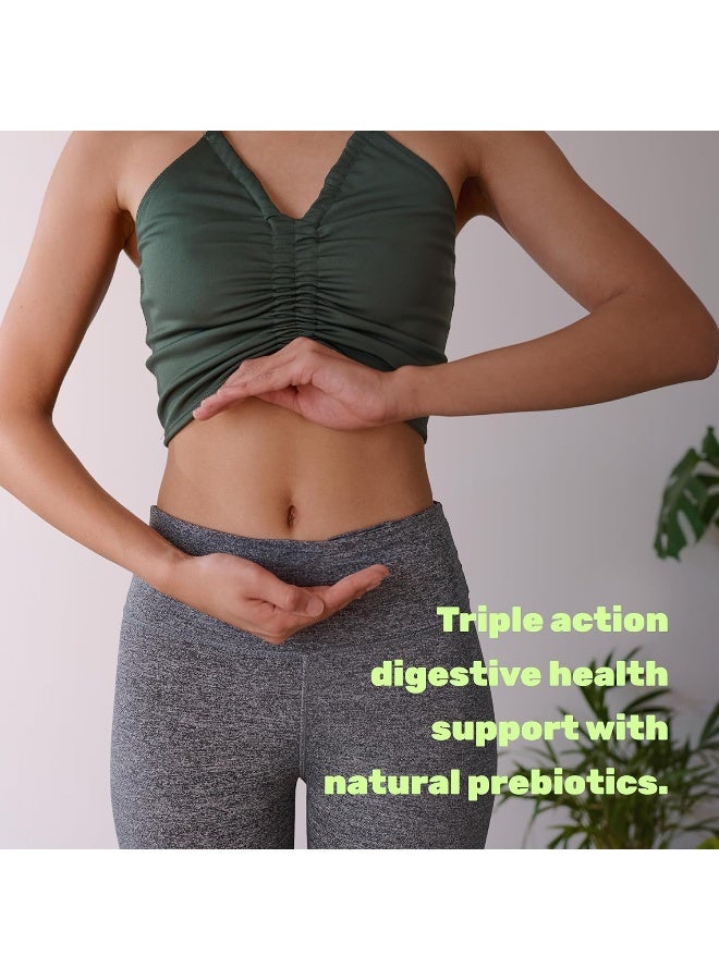 DEAL SUPPLEMENT قشور السيليوم 1500 ملغ لكل حصة، 300 كبسولة – 3 في 1 ألياف مع الإينولين ومجمع الأكاسيا – مكمل ألياف قابل للذوبان طبيعي، يدعم صحة الجهاز الهضمي – نباتي، غير معدل وراثيًا - Image 4