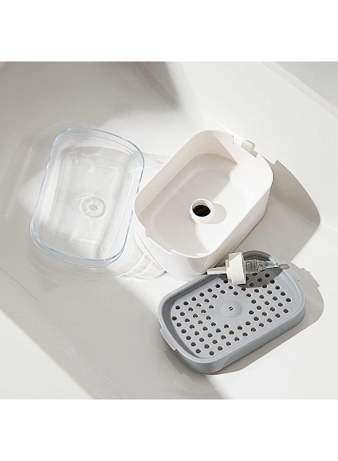 Soap Dispenser With Loofah Holder - Image 4