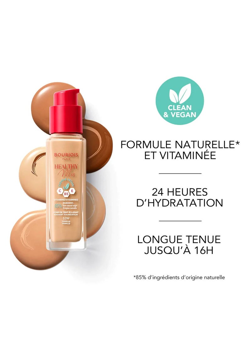 BOURJOIS PARIS BOURJOIS HEALTHY MIX  Clean Foundation - 50C Rose Ivory  - Image 3