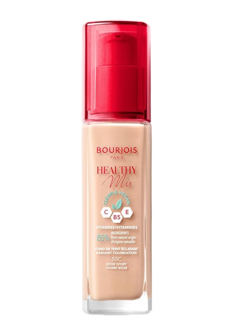 BOURJOIS HEALTHY MIX  Clean Foundation - 50C Rose Ivory