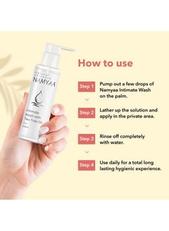 NAMYAA Namyaa Intimate Value Kit 300Ml |Pack Of 3|For Women Intimate Area|Help to Keep Intimate Area Hygienic,Odour Free,Rash Free|  - Image 2