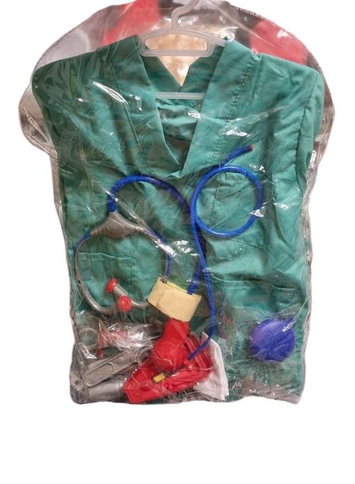 Doctor Roleplay Performance Costume Set 3+ Years