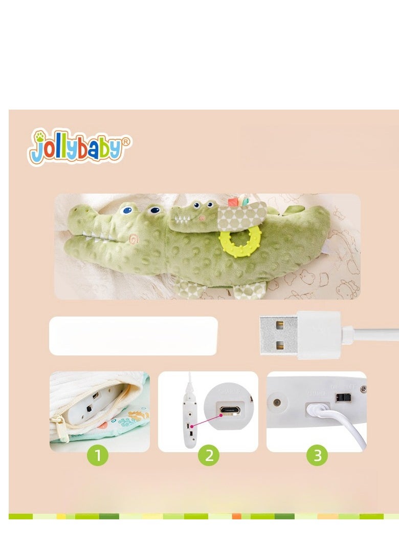 Jollybaby Tail Patting - Baby Soothing Plush Toy - Baby Automatic Sleeping Doll Toy  - Image 2