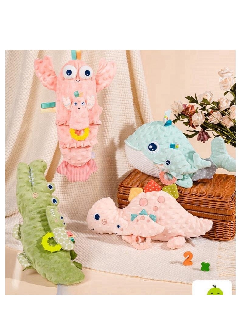 Jollybaby Tail Patting - Baby Soothing Plush Toy - Baby Automatic Sleeping Doll Toy  - Image 4
