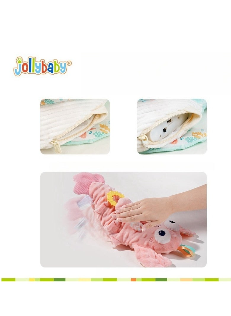 Jollybaby Tail Patting - Baby Soothing Plush Toy - Baby Automatic Sleeping Doll Toy  - Image 5