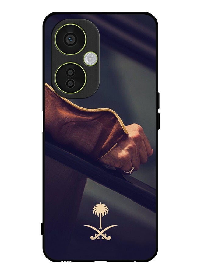 Covernex Protective Case Cover For OnePlus Nord CE 3 Lite Hand & Saudi Arabia National Sign - Image 1