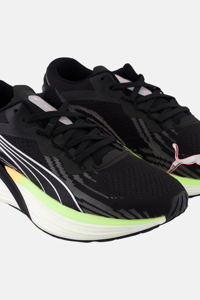 PUMA Women XX Nitro Lace Up Running Shoes, Black - Image 2